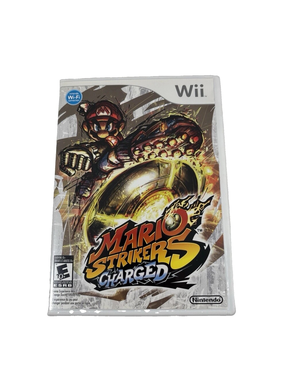 Mario Strikers Charged Nintendo Wii 2007 CIB Complete Tested